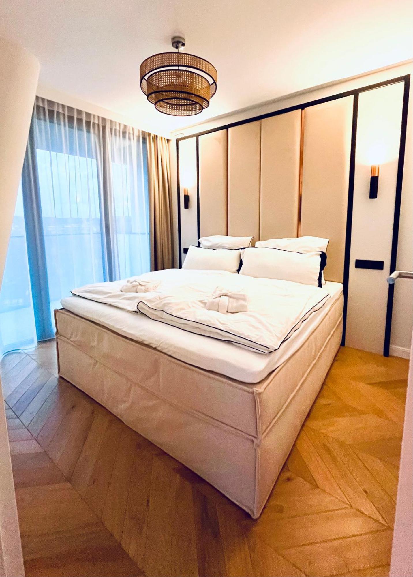 Wave Apartment Tyballtic 7Th Floor With Two Bedrooms And Sea View! Miedzyzdroje Exterior foto